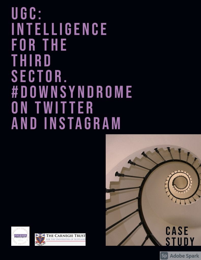 Cover page of UGC REPORT ON #DOWNSYNDREOM